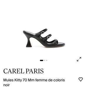 ISO Carel Kitty Mules black sz41
